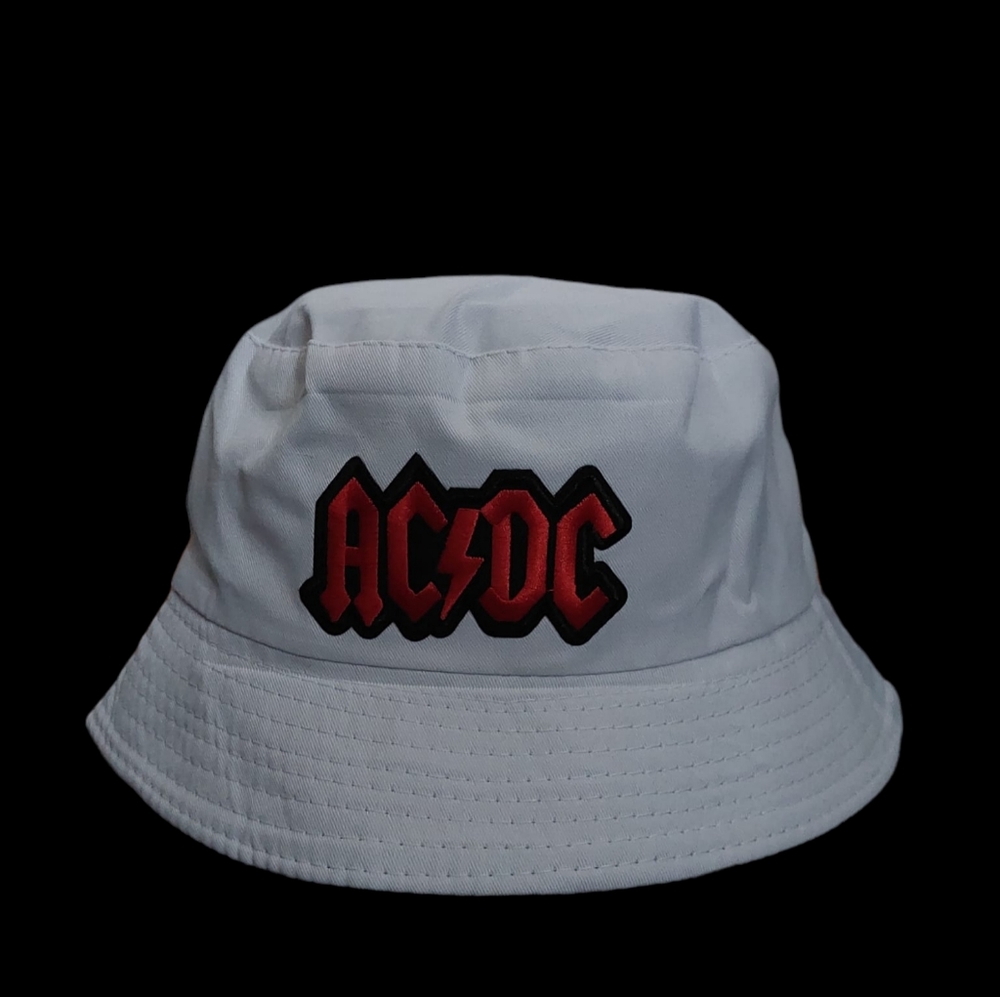 ACDC patch bucket hat unisex